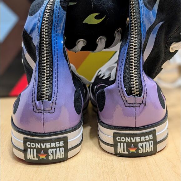 Converse Chuck Taylor All Star XX-HI Pride Unisex High Top Shoes Women's 7 NIB - Picture 6 of 14